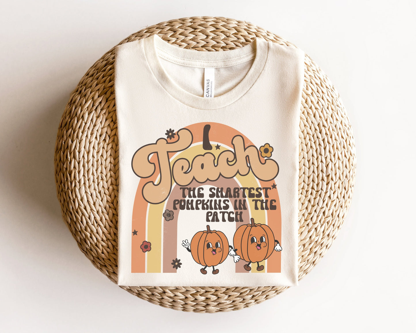 DTF Transfers, Ready to Press, T-shirt Transfers, Heat Transfer, Direct to Film, Custom Transfer, I Teach The Smartest Pumpkins in The Patch