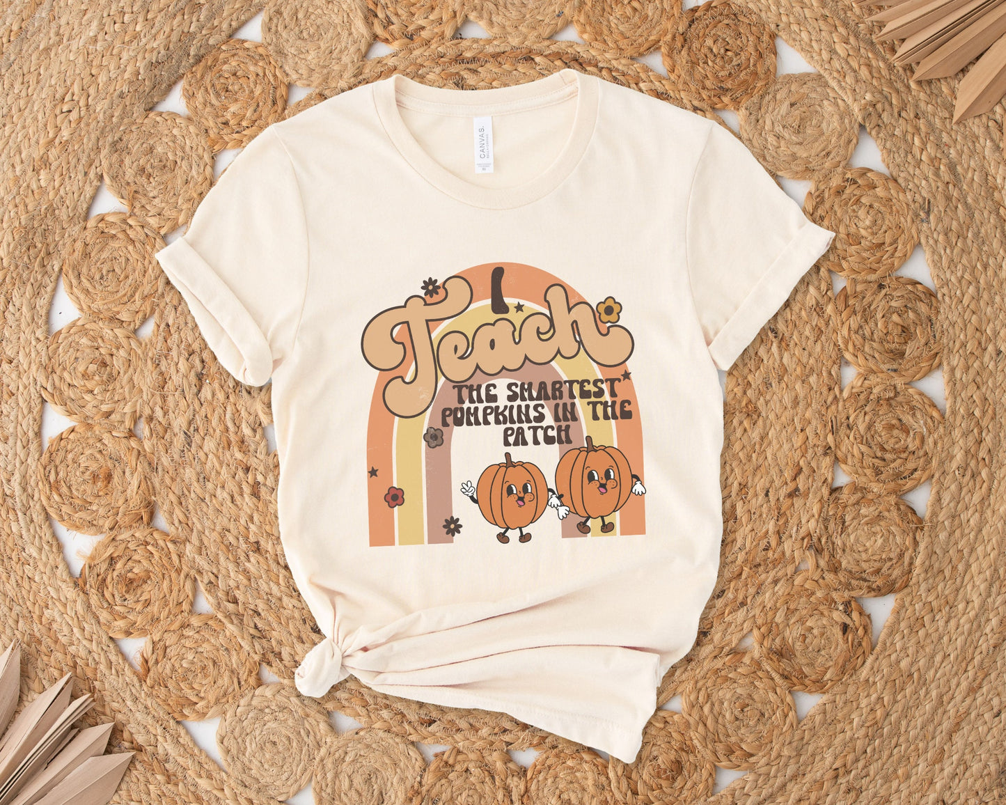 DTF Transfers, Ready to Press, T-shirt Transfers, Heat Transfer, Direct to Film, Custom Transfer, I Teach The Smartest Pumpkins in The Patch