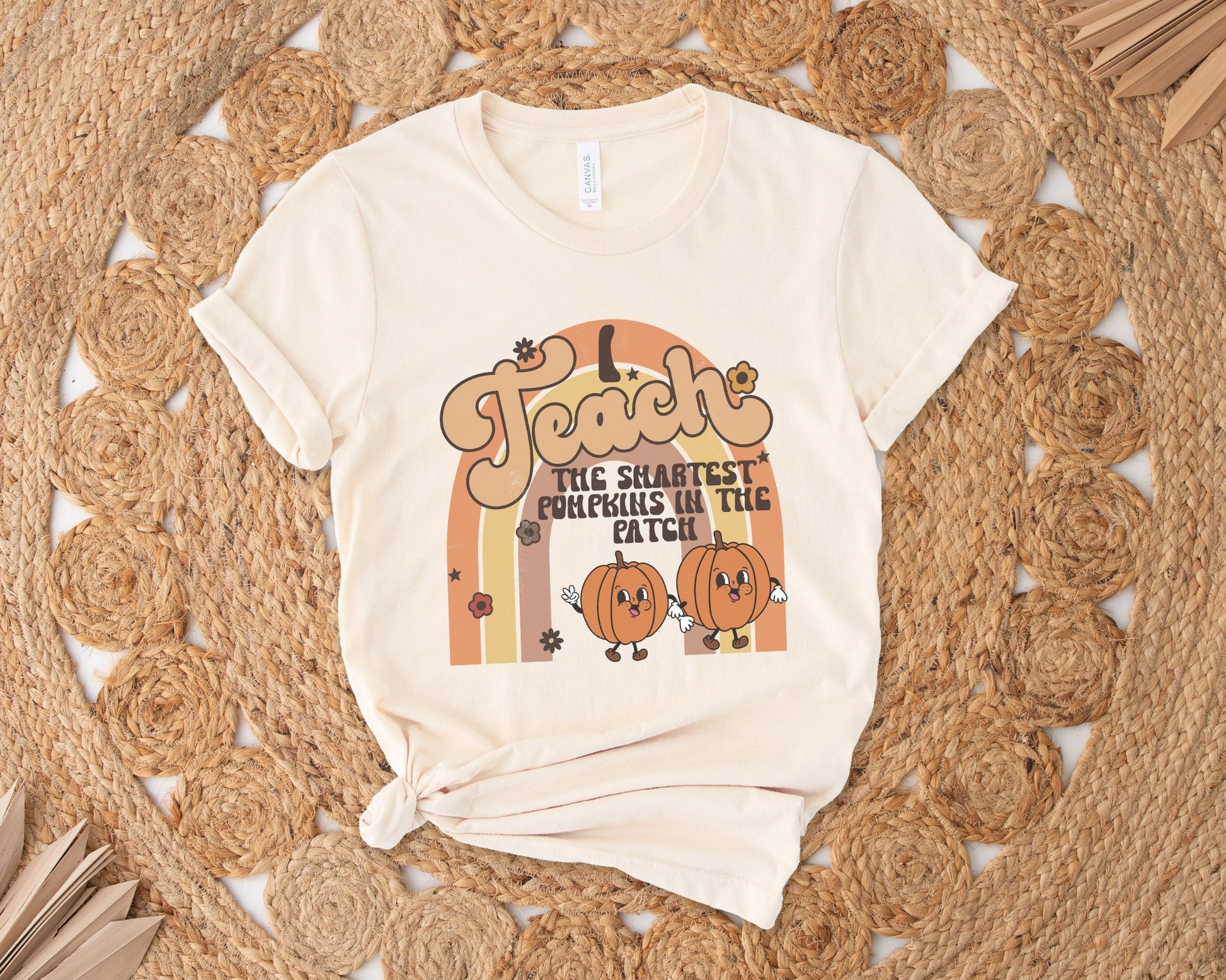 DTF Transfers, Ready to Press, T-shirt Transfers, Heat Transfer, Direct to Film, Custom Transfer, I Teach The Smartest Pumpkins in The Patch