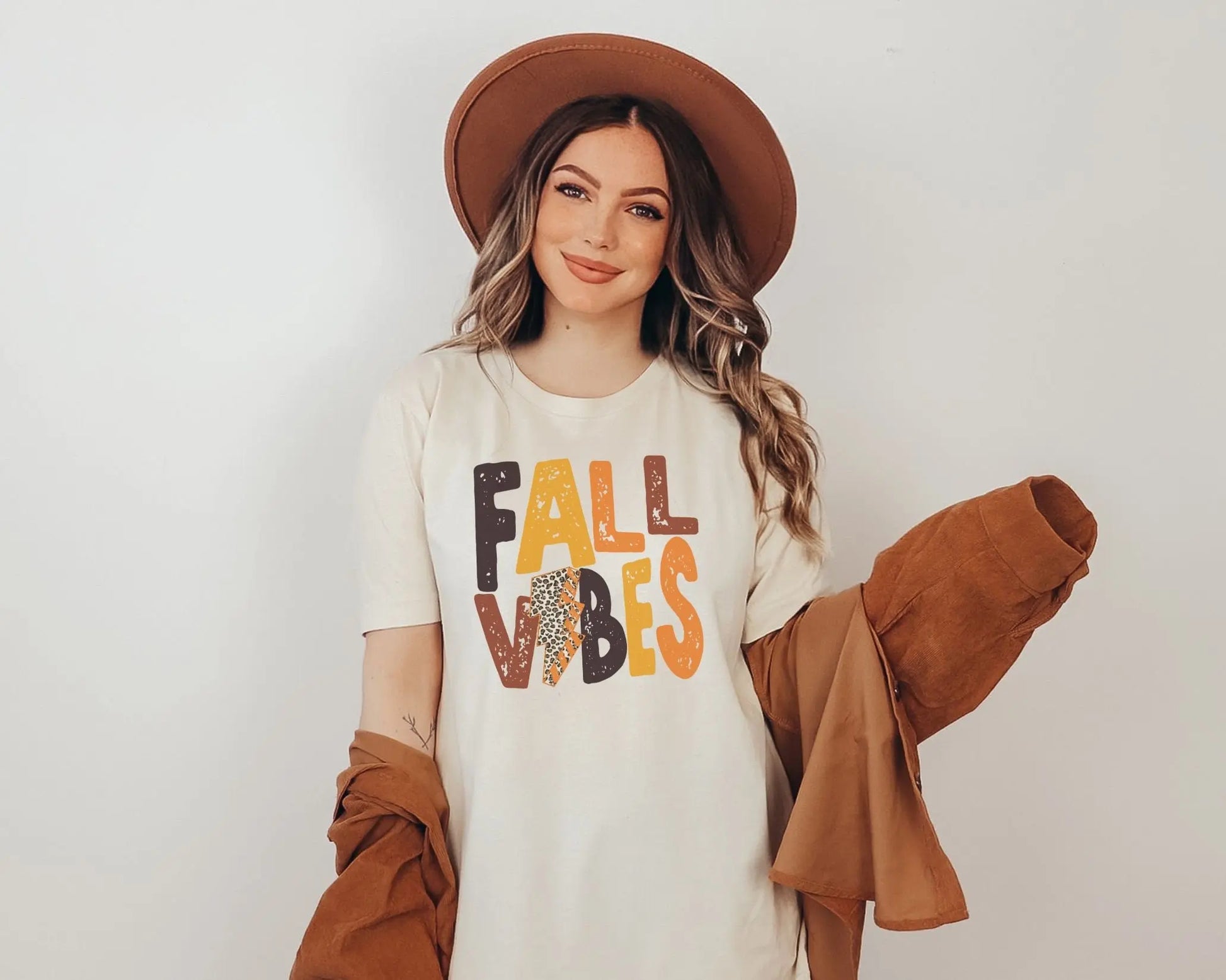 DTF Transfers, Ready to Press, T-shirt Transfers, Heat Transfer, Direct to Film, Custom Transfers, Fall Vibes Leopard Lightening Bolt