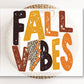 DTF Transfers, Ready to Press, T-shirt Transfers, Heat Transfer, Direct to Film, Custom Transfers, Fall Vibes Leopard Lightening Bolt