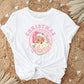 DTF Transfers, Ready to Press, T-shirt Transfers, Heat Transfer, Direct to Film, Custom Transfers, Christmas, Pink Santa Christmas Vibes