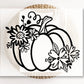 DTF Transfers, Ready to Press, T-shirt Transfers, Heat Transfer, Direct to Film, Custom Transfers, Halloween, Fall, Floral Pumpkin
