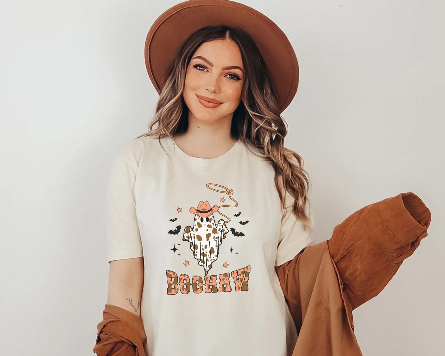 DTF Transfers, Ready to Press, T-shirt Transfers, Heat Transfer, Direct to Film, Custom Transfers, Halloween, Fall, Western, Cowgirl Ghost