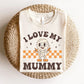 DTF Transfers, Ready to Press, T-shirt Transfers, Heat Transfer, Direct to Film, Custom Transfers, Halloween, Fall Transfer, I Love My Mummy