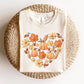 DTF Transfers, Ready to Press, T-shirt Transfers, Heat Transfer, Direct to Film, Custom Transfers, Daisy, Pumpkins, Leaves, Heart, Love Fall