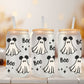 Halloween UV DTF Libbey 16oz Cup Wrap Sticker, Ready to Ship, Direct to Film, Glass Can, Fall, Permanent, Boo, Mouse Ghost