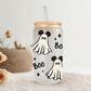Halloween UV DTF Libbey 16oz Cup Wrap Sticker, Ready to Ship, Direct to Film, Glass Can, Fall, Permanent, Boo, Mouse Ghost