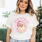 DTF Transfers, Ready to Press, T-shirt Transfers, Heat Transfer, Direct to Film, Custom Transfers, Christmas, Pink Santa Christmas Vibes
