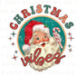 DTF Transfers, Ready to Press, T-shirt Transfers, Heat Transfer, Direct to Film, Custom Transfers, Christmas, Retro Santa Christmas Vibes