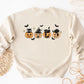 Halloween DTF Transfers, Ready to Press, T-shirt Transfers, Heat Transfer, Direct to Film, Kids, Fall, Autumn, Cute Black Cats and Pumpkins