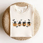 Halloween DTF Transfers, Ready to Press, T-shirt Transfers, Heat Transfer, Direct to Film, Kids, Fall, Autumn, Cute Black Cats and Pumpkins