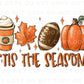 Tis The Season, Fall, Coffee, Leaf, Football, Pumpkin, Halloween
