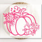DTF Transfers, Ready to Press, T-shirt Transfers, Heat Transfer, Direct to Film, Custom Transfers, Halloween, Fall, Pink Floral Pumpkin