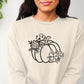 DTF Transfers, Ready to Press, T-shirt Transfers, Heat Transfer, Direct to Film, Custom Transfers, Halloween, Fall, Floral Pumpkin