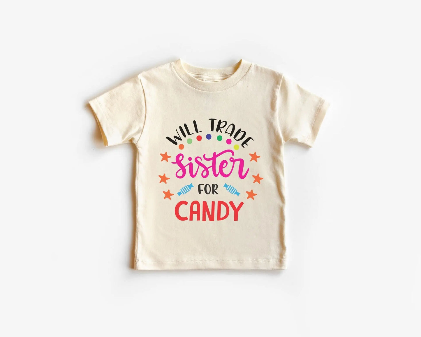 DTF Transfers, Ready to Press, T-shirt Transfers, Heat Transfer, Direct to Film, Funny, Halloween, Fall, Will Trade Sister For Candy