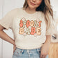 DTF Transfers, Ready to Press, T-shirt Transfers, Heat Transfer, Direct to Film, Custom Transfers, Halloween, Fall, Spooky Babe with Daisies