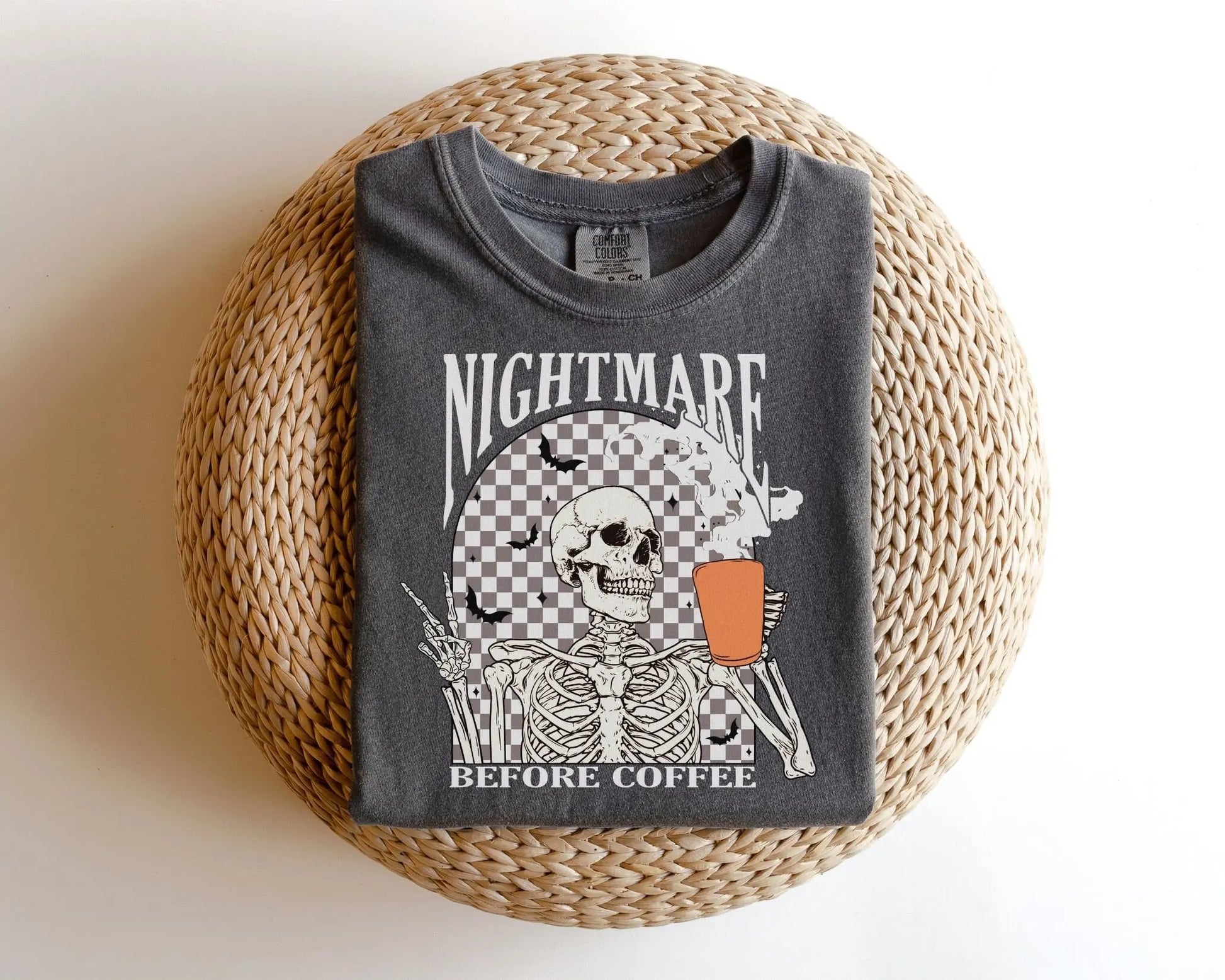Halloween DTF Transfers, Ready to Press, T-shirt Transfers, Heat Transfer, Direct to Film, Fall Transfer, Pumpkins, Nightmare Before Coffee
