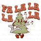 DTF Transfers, Ready to Press, Heat Transfer, Direct to Film, Custom Transfers, Retro Tree, Guitar, Christmas T-shirt Transfer, Fa La La