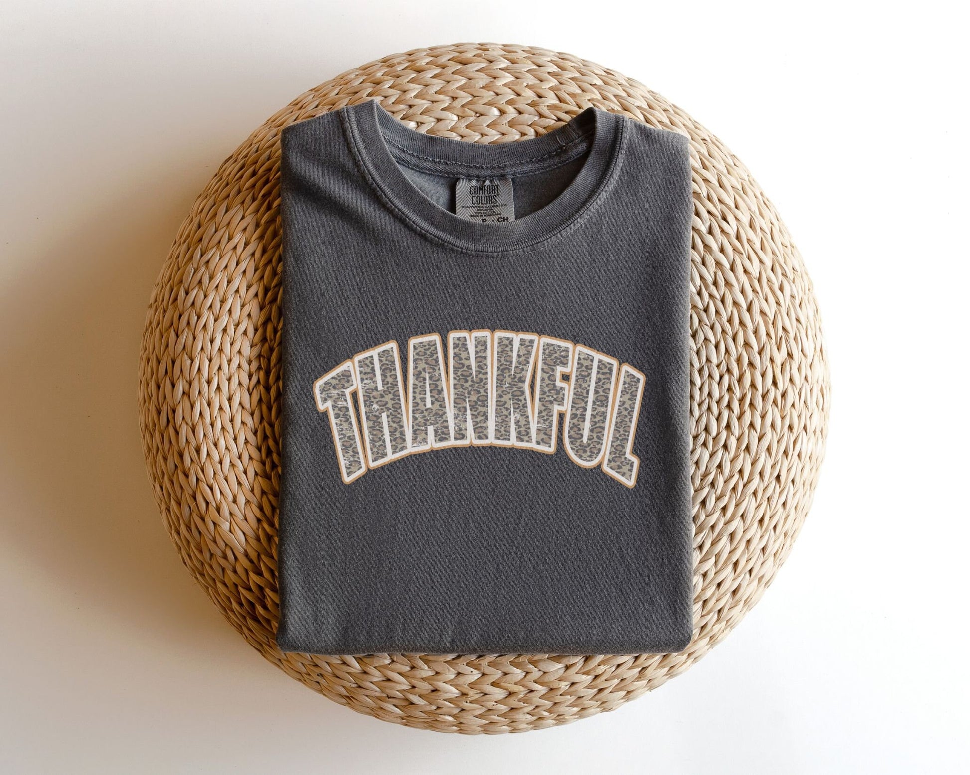 Thanksgiving DTF Transfers, Ready to Press, T-shirt Transfers, Heat Transfer, Direct to Film, Fall, Leopard, Holiday, Thankful Cheetah