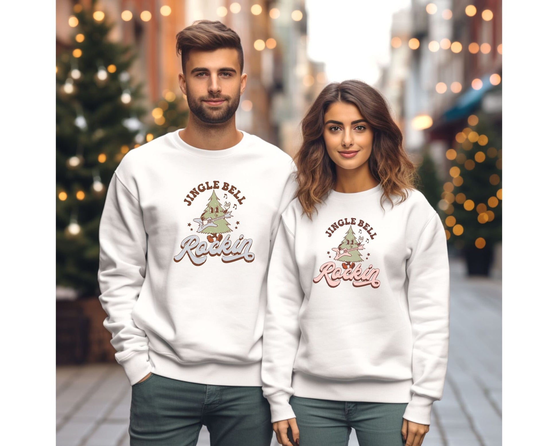 DTF Transfers, Ready to Press, Heat Transfer, Direct to Film, Custom Transfers, Boy Christmas T-shirt Transfer, Jingle Bell Rockin