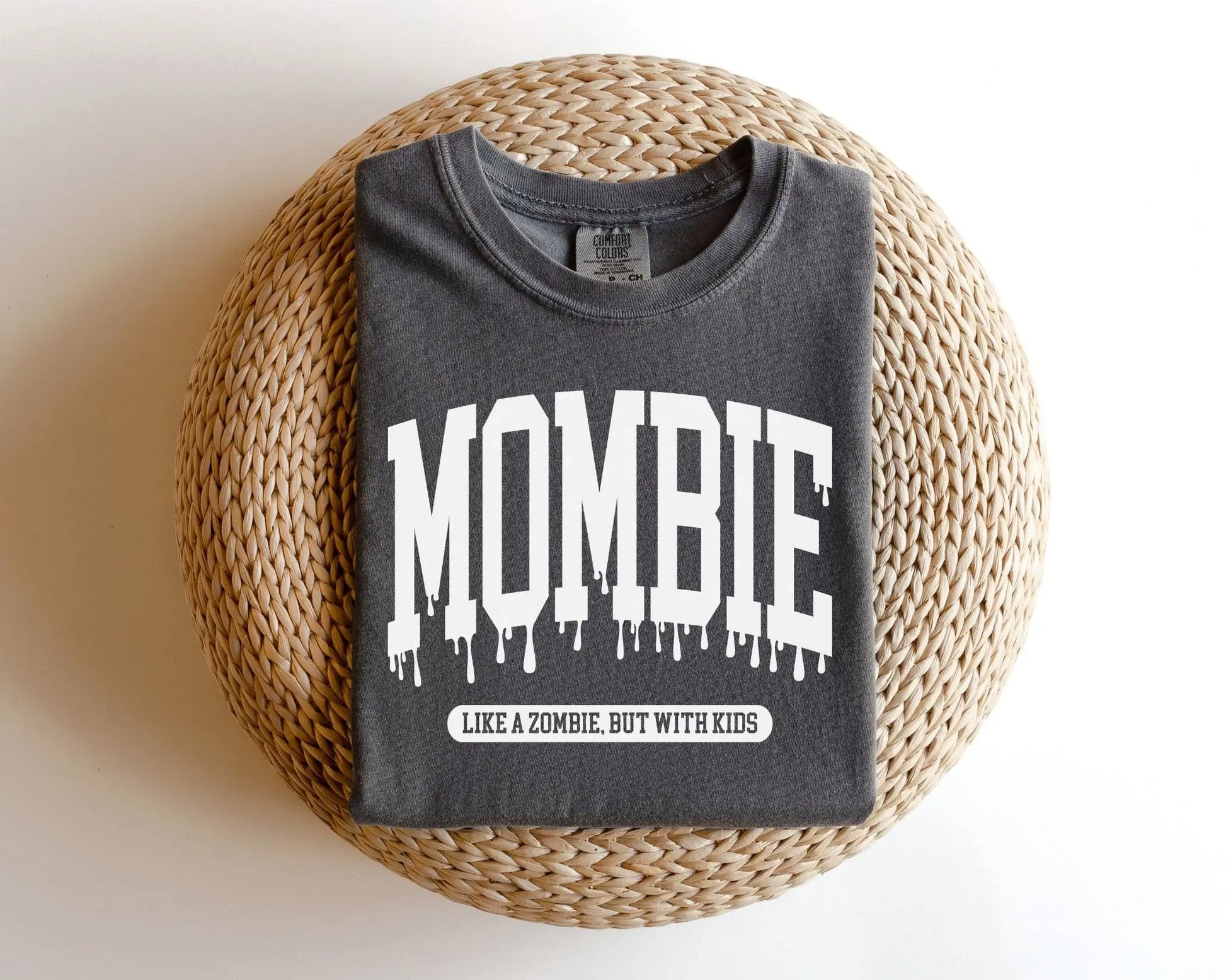 DTF Transfers, Ready to Press, T-shirt Transfers, Heat Transfer, Direct to Film, Custom, Halloween, Mombie Like a Zombie But with Kids