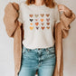 DTF Transfers, Ready to Press, T-shirt Transfers, Heat Transfer, Direct to Film, Fall dtf Transfers, Autumn, Patchwork Quilt, Autumn Hearts