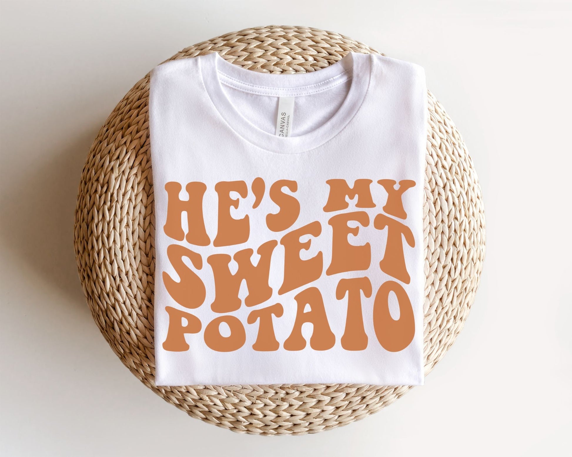 DTF Transfers, Ready to Press, T-shirt Transfers, Heat Transfer, Direct to Film, Fall Transfer, Couples, Thanksgiving, He's My Sweet Potato