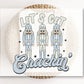 DTF Transfers, Ready to Press, T-shirt Transfers, Heat Transfer, Direct to Film, Christmas, Retro, Blue, Boy, Nutcracker, Let's Get Crackin'