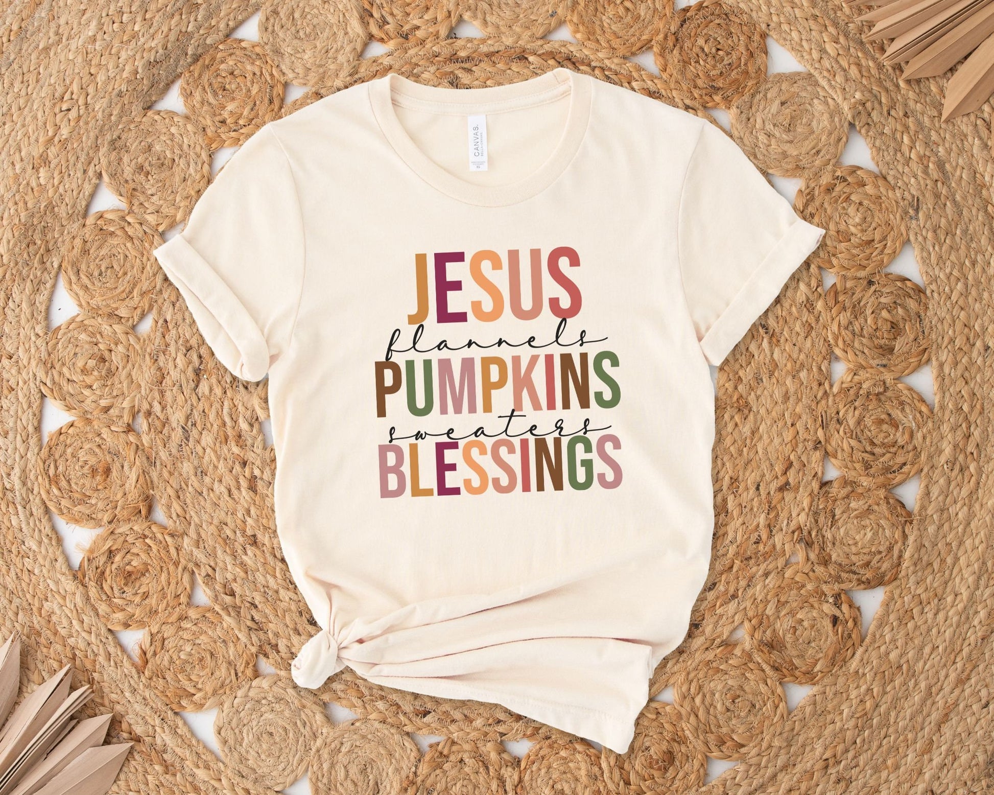 DTF Transfers, Ready to Press, T-shirt Transfers, Heat Transfer, Direct to Film, Autumn, Jesus, Flannels, Pumpkins, Sweaters, Blessings