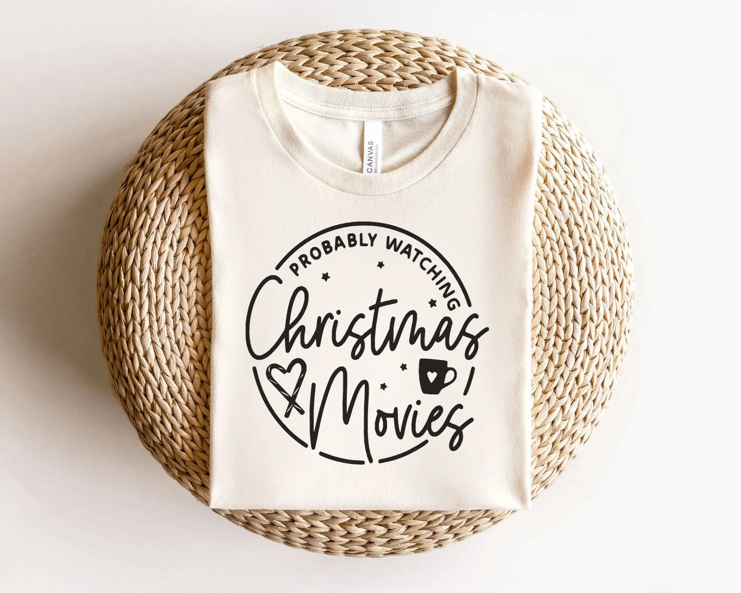 DTF Transfers, Ready to Press, T-shirt Transfers, Custom, Heat Transfer, Direct to Film, Holiday, Probably Watching Christmas Movies