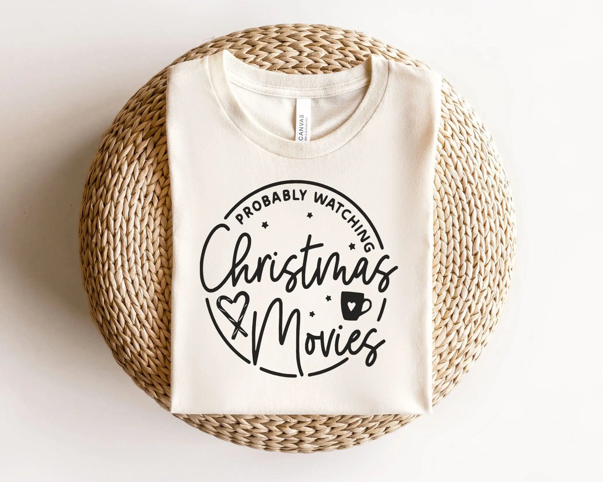 DTF Transfers, Ready to Press, T-shirt Transfers, Custom, Heat Transfer, Direct to Film, Holiday, Probably Watching Christmas Movies