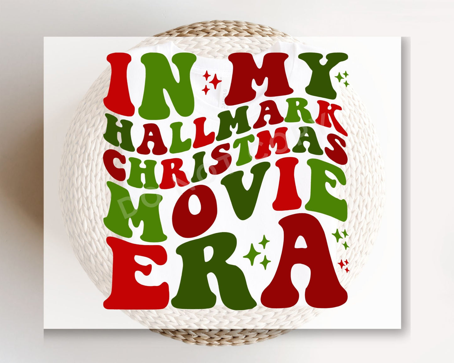 DTF Transfers, Ready to Press, T-shirt Transfers, Custom, Heat Transfer, Direct to Film, Christmas, Holiday, In My Hallmark Movie Era