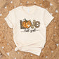 DTF Transfers, Ready to Press, T-shirt Transfers, Heat Transfer, Direct to Film, Fall, Leopard, Pumpkin, Thanksgiving, Love Fall Ya'll