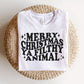 DTF Transfers, Ready to Press, T-shirt Transfers, Custom, Heat Transfer, Direct to Film, Christmas, Quote, Merry Christmas Ya Filthy Animal