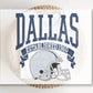 Football DTF Transfers, Ready to Press, T-shirt Transfers, Heat Transfer, Direct to Film, Sports, Full Color, Vintage, Dallas Football