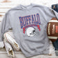 Football DTF Transfers, Ready to Press, T-shirt Transfers, Heat Transfer, Direct to Film, Sports, Full Color, Distressed, Buffalo, New York