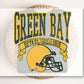 Football DTF Transfers, Ready to Press, T-shirt Transfers, Heat Transfer, Direct to Film, Sports, Full Color, Vintage, Green Bay Football