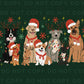 Christmas DTF Transfers, Ready to Press, T-shirt, Custom, Heat Transfer, Direct to Film, Christmas, Pet Lover, Santa Hat, Woofmas, Dog Mama
