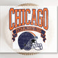 Football DTF Transfers, Ready to Press, T-shirt Transfers, Heat Transfer, Direct to Film, Sports, Full Color, Vintage, Chicago Football