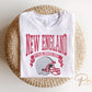 Football DTF Transfers, Ready to Press, T-shirt Transfers, Heat Transfer, Direct to Film, Sports, Full Color, Vintage, New England Football