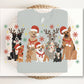 Christmas DTF Transfers, Ready to Press, T-shirt, Custom, Heat Transfer, Direct to Film, Christmas, Pet Lover, Santa Hat, Woofmas, Dog Mama