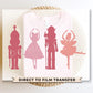 DTF Transfers, Ready to Press, T-shirt, Heat Transfer, Direct to Film, Holiday, Christmas, Pink, Ballet, Mommy and Me, In My Nutcracker Era