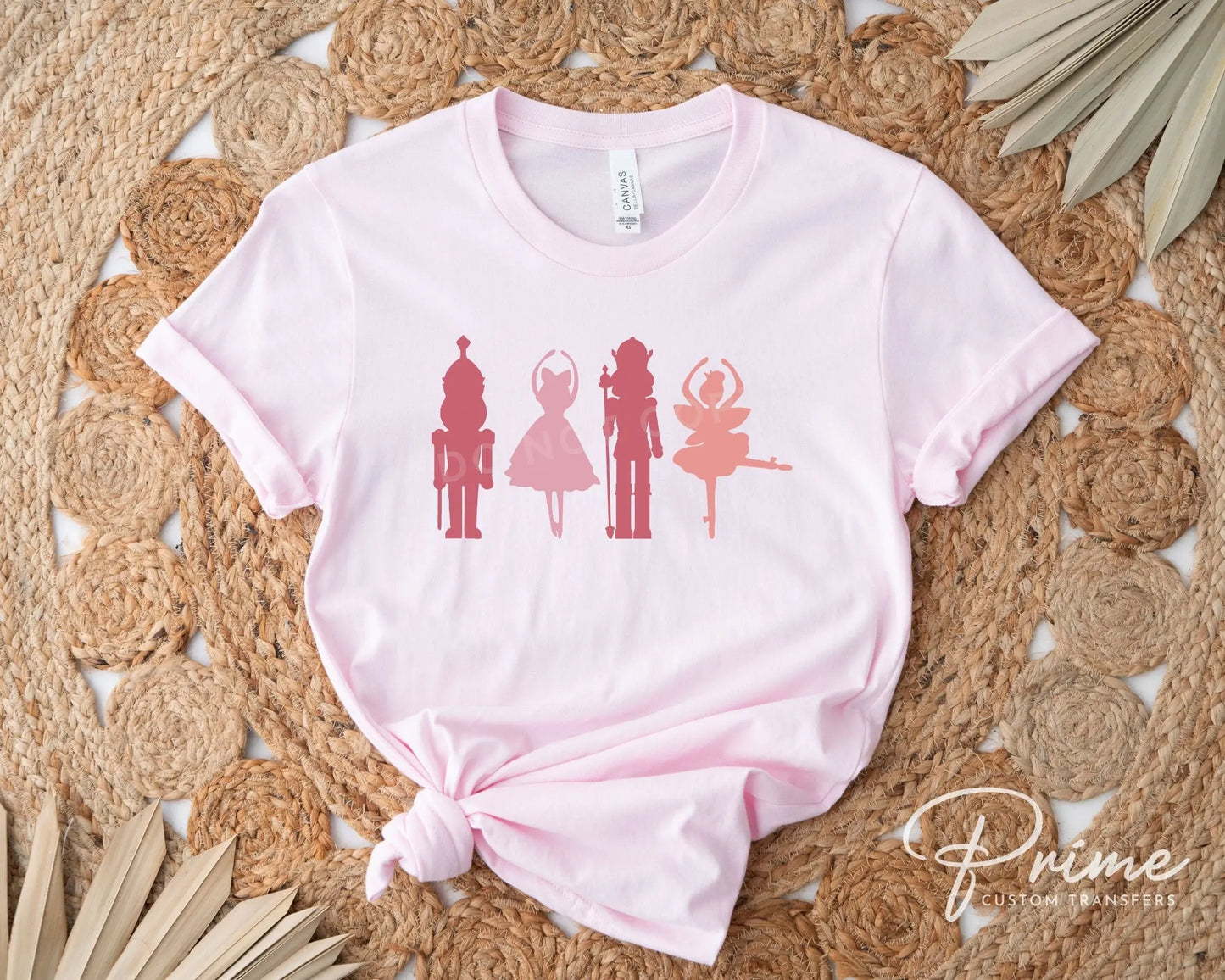DTF Transfers, Ready to Press, T-shirt, Heat Transfer, Direct to Film, Holiday, Christmas, Pink, Ballet, Mommy and Me, In My Nutcracker Era