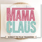 DTF Transfers, Ready to Press, T-shirt, Custom, Heat Transfer, Direct to Film, Christmas, Holiday, Checkered, Retro, Mom, Mama Claus