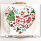 DTF Transfers, Ready to Press, T-shirt Transfers, Heat Transfer, Direct to Film, Hospital, Medical, Doctor Nurse Heart Doodle Collage