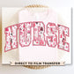 DTF Transfers, Ready to Press, T-shirt Transfers, Heat Transfer, Direct to Film, Hospital, Medical, Nurse Christmas Letter Collage