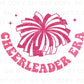 DTF Transfers, Ready to Press, T-shirt Transfers, Heat Transfer, Custom, Direct to Film, Cheerleader, In My Cheerleader Era Pocket Design