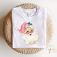 DTF Transfers, Ready to Press, T-shirt Transfers, Heat Transfer, Direct to Film, Christmas, Holiday, Cute, Vintage Pink Vintage Santa Claus