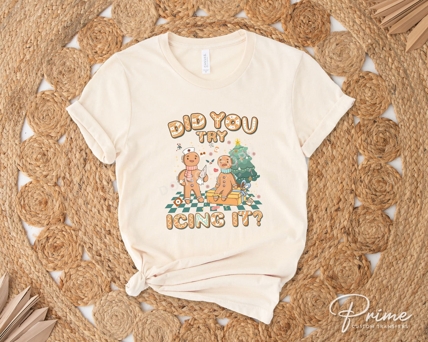 DTF Transfers, Ready to Press, T-shirt Transfers, Heat Transfer, Direct to Film, Hospital, Medical, Funny, Nurse, Did You Try Icing it?